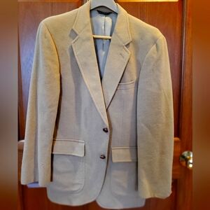 Men's vintage camel hair jacket